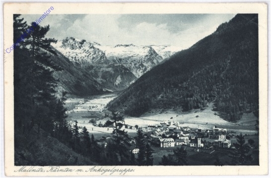 Mallnitz, mit Ankogelgruppe