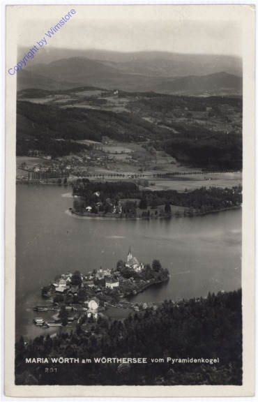 Maria Wörth, vom Pyramidenkogel