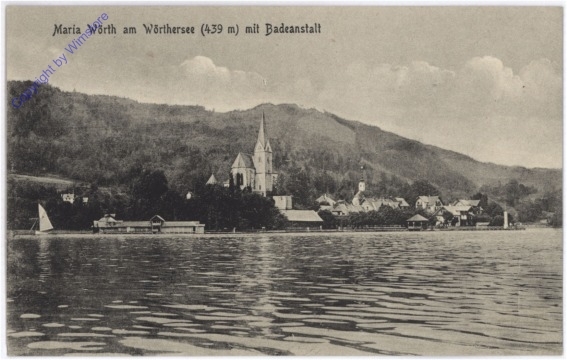 Maria Wörth, mit Badeanstalt