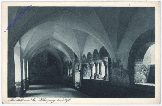 Millstatt, Kreuzgang im Stift