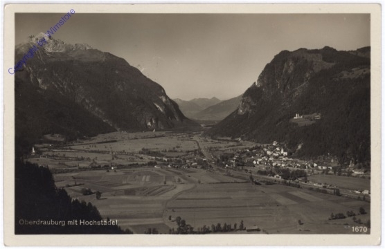 ak176748 Oberdrauburg, mit Hochstadel