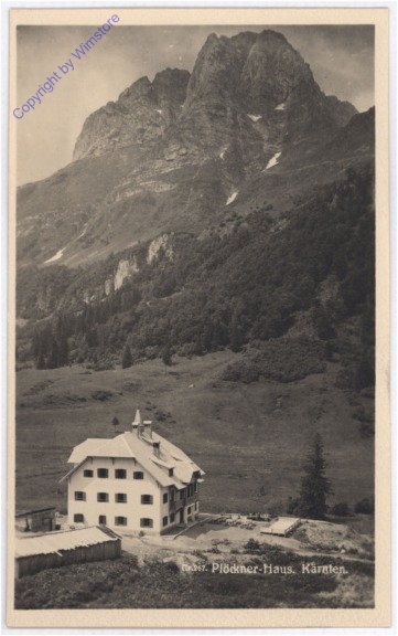 Plöcken, Plöckner-Haus