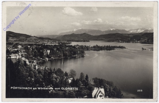 ak176761 Pörtschach, vom Gloriette