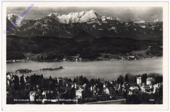 ak176764 Pörtschach, mit Mittagskogel
