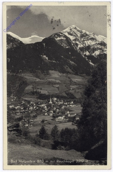 Bad Hofgastein, mit Rauchkogel