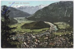 Bad Ischl, gegen den Dachstein