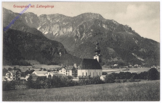 Großgmain, mit Lattengebirge