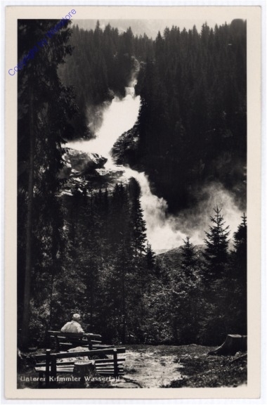 ak176940 Krimml, Unterer Wasserfall