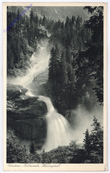 ak176942 Krimml, Unterer Wasserfall