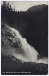 Krimml, Unterer Wasserfall
