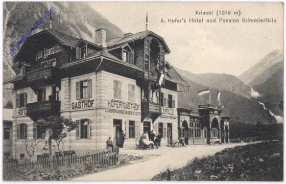 Krimml, A.Hofer's Hotel und Pension Krimmlerfälle