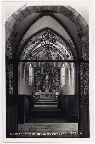 Mariapfarr, Hochaltar