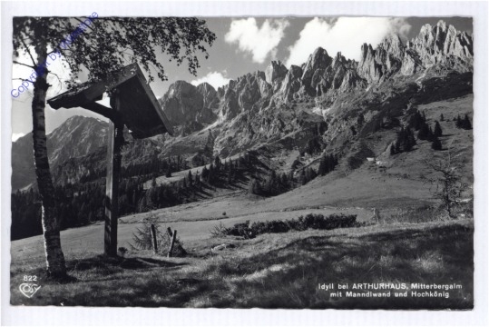 ak176969 Mühlbach am Hochkönig, Idyll beim Arthurhaus