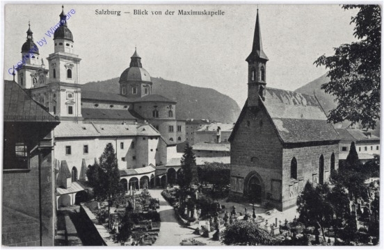 ak177005 Salzburg, Blick von der Maximuskapelle