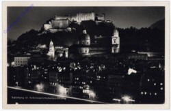 Salzburg, in Scheinwerferbeleuchtung