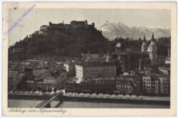 Salzburg, vom Kapuzinerberg