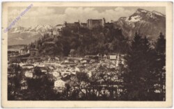 Salzburg, vom Kapuzinerberg