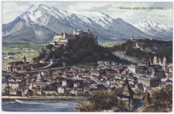 Salzburg, gegen den Untersberg