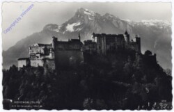 Salzburg, Hohensalzburg mit Untersberg