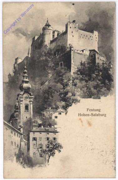 ak177040 Salzburg, Festung Hohen-Salzburg