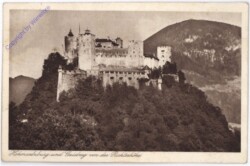 Salzburg, Hohensalzburg und Gaisberg von der Richterhöhe