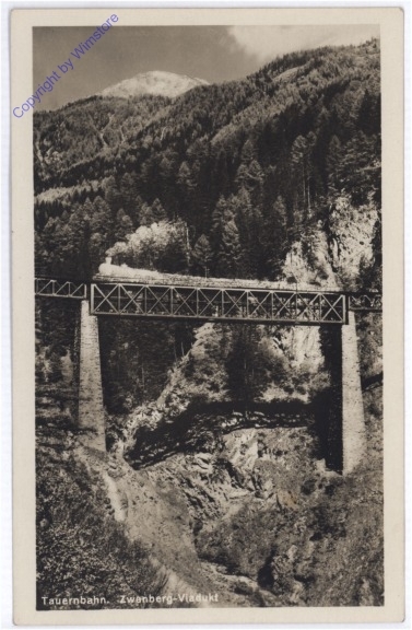 Schwarzach, Tauernbahn, Zwenberg-Vidadukt
