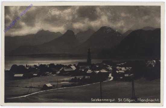 St. Gilgen, Mondnacht