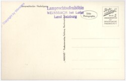 Weissbach bei Lofer, Lamprechtsofen Hachelgang
