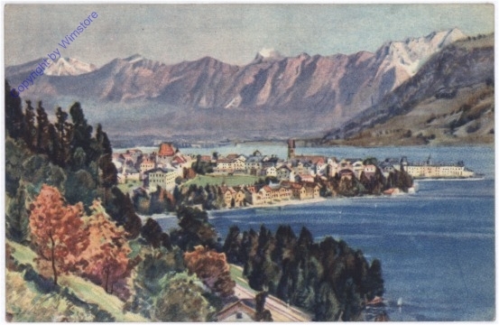ak177110 Zell am See, mit dem Steinernen Meer