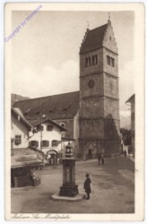 Zell am See, Marktplatz
