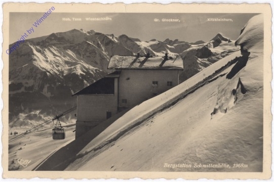 Zell am See, Bergstation Schmittenhöhe
