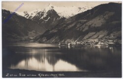 ak177118 Zell am See, mit dem Kitzsteinhorn