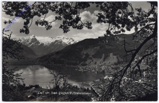 ak177120 Zell am See, gegen Kitzsteinhorn