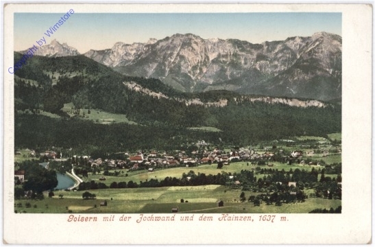Bad Goisern, mit der Jochwand und dem Hainzen