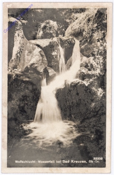 Bad Kreuzen, Wolfschlucht-Wasserfall
