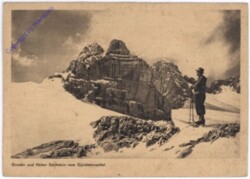 Dachstein, Dirndln und Hoher Dachstein vom Gjaidsteinsattel