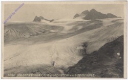 Dachstein, Hallstättergletscher und Dachstein v.d. Simonyhütte
