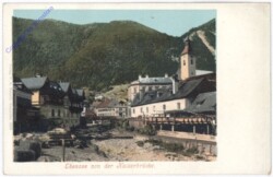 Ebensee, von der Kaiserbrücke