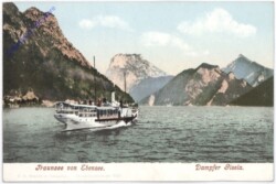 Ebensee, Traunsee, Dampfer Gisela
