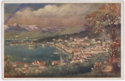 Gmunden, vom Weinberg