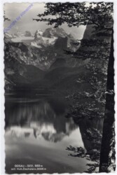 Gosau, Gosau-See mit Hoh. Dachstein