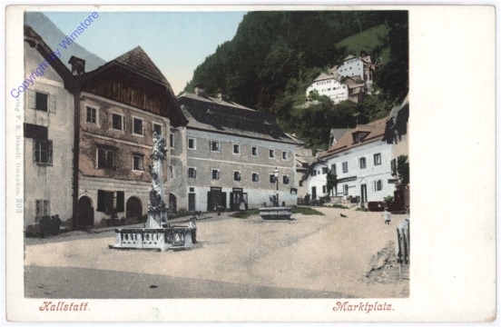 ak177243 Hallstatt, Marktplatz