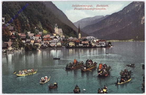 ak177245 Hallstatt, Fronleichnahmsprocession