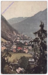 ak177246 Hallstatt, vom Süden