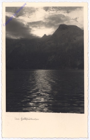 ak177255 Hallstatt, Hallstättersee