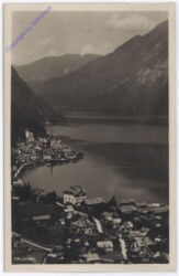 ak177261 Hallstatt, Ortsansicht
