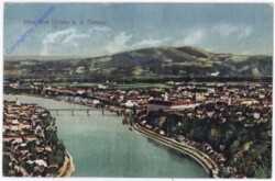 ak177286 Linz an der Donau, und Urfahr