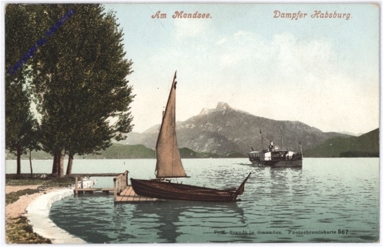 Mondsee, Dampfer Habsburg