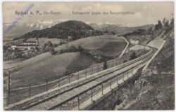 Spital am Pyhrn, Bahnpartie gegen das Sengsengebirge