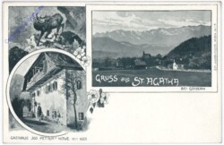 ak177334 St. Agatha, Gruss aus